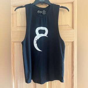 Zyia Kettle Moon Black and White Tank top Size medium